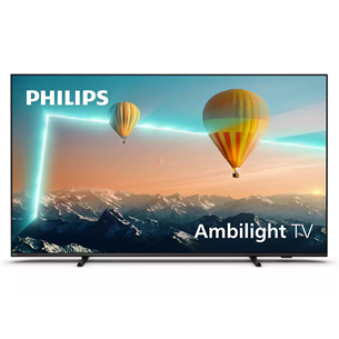 Philips PUS8007, 70'', 4K UHD, LED LCD, боковые ножки, черный - Телевизор 70PUS8007/12