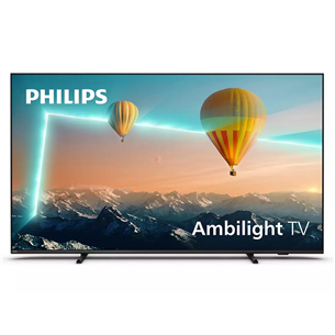 Philips PUS8007, 70'', 4K UHD, LED LCD, jalad äärtes, must - Teler