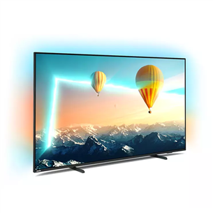 Philips PUS8007, 70'', 4K UHD, LED LCD, боковые ножки, черный - Телевизор