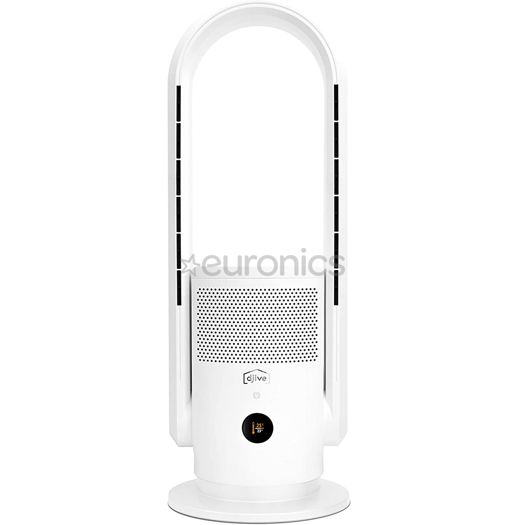 Djive Flowmate ARC Heater, valge - 3-ühes õhupuhastaja, soojapuhur, ventilaator