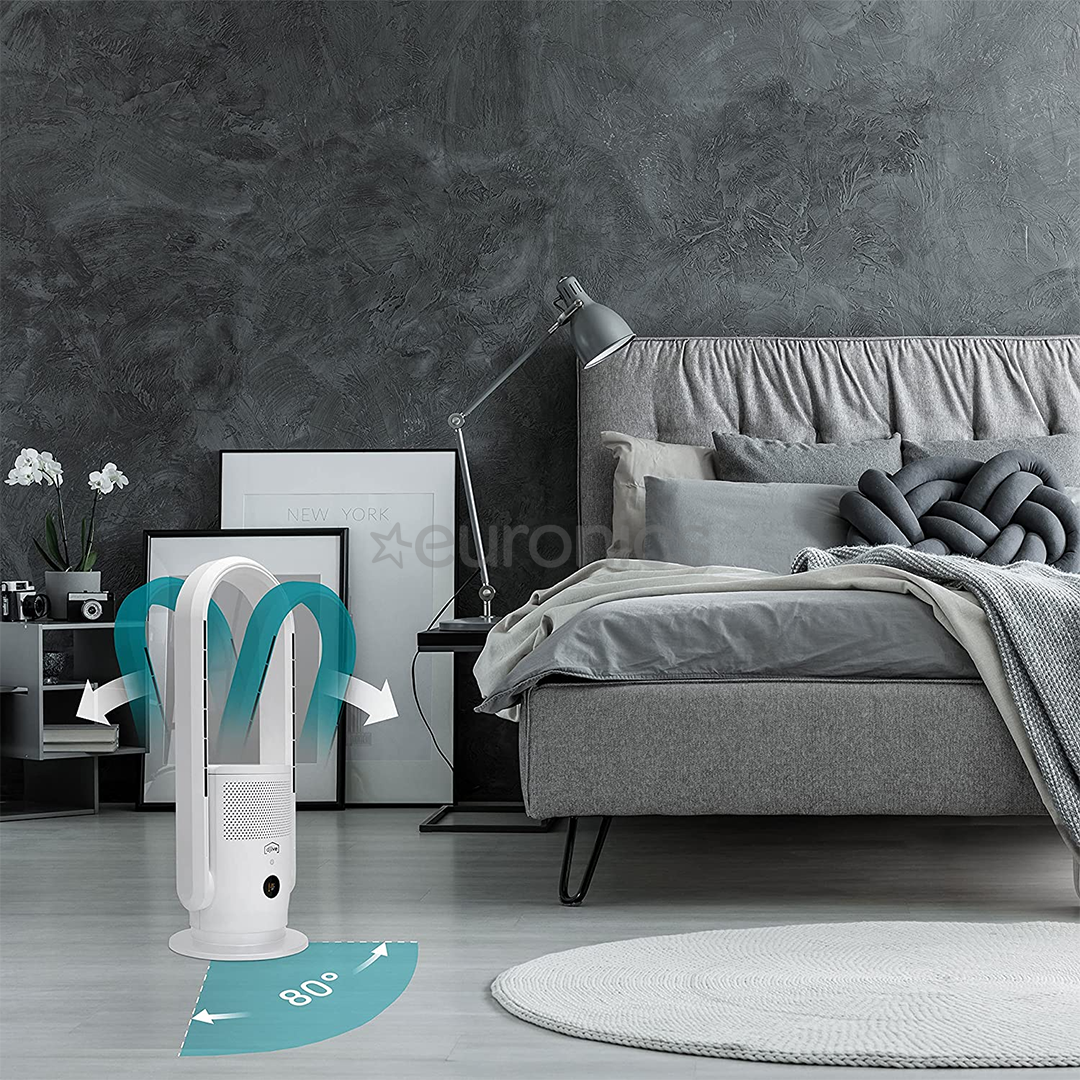 Djive Flowmate ARC Heater, valge - 3-ühes õhupuhastaja, soojapuhur, ventilaator
