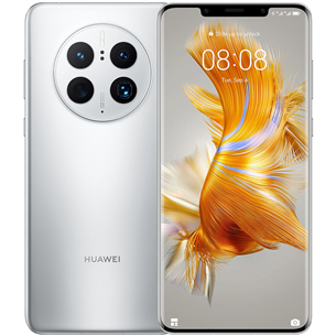 Huawei Mate 50 Pro, hõbedane - Nutitelefon