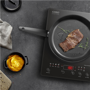 Caso Various 2000, 2000 W, black - Single Induction Cooking Plate