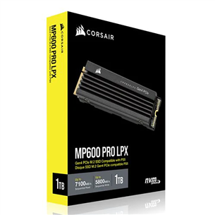 Corsair MP600 PRO LPX 1 TB for PS5 - SSD CSSD-F1000GBMP600PLP