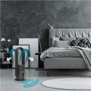 Djive Flowmate ARC Heater, серый - Устройство 3 в 1: очиститель воздуха, обогреватель, вентилятор