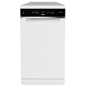 Whirlpool, 10 place settings, white - Freestanding Dishwasher WSFO3O34PF