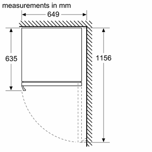 Bosch seeria 6, 44 pudelit, kõrgus 82 cm, must - Integreeritav veinikülmik