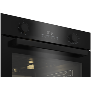 Beko, Beyond, 6 functions, 72 L, black - Built-in Oven
