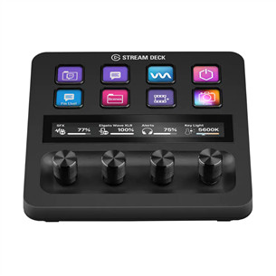 Elgato Stream Deck +, must - Voogedastuse juhtpult