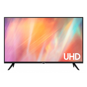 Samsung AU7022, 50'', Ultra HD, LED LCD, боковые ножки, черный - Телевизор UE50AU7022KXXH