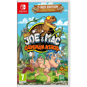 New Joe & Mac Caveman Ninja T-Rex Edition, Nintendo Switch - Игра 3701529501111