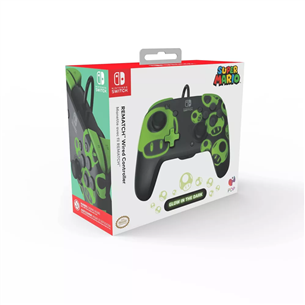 PDP, Nintendo Switch, 1Up Glow in the Dark REMATCH Controller - Pult