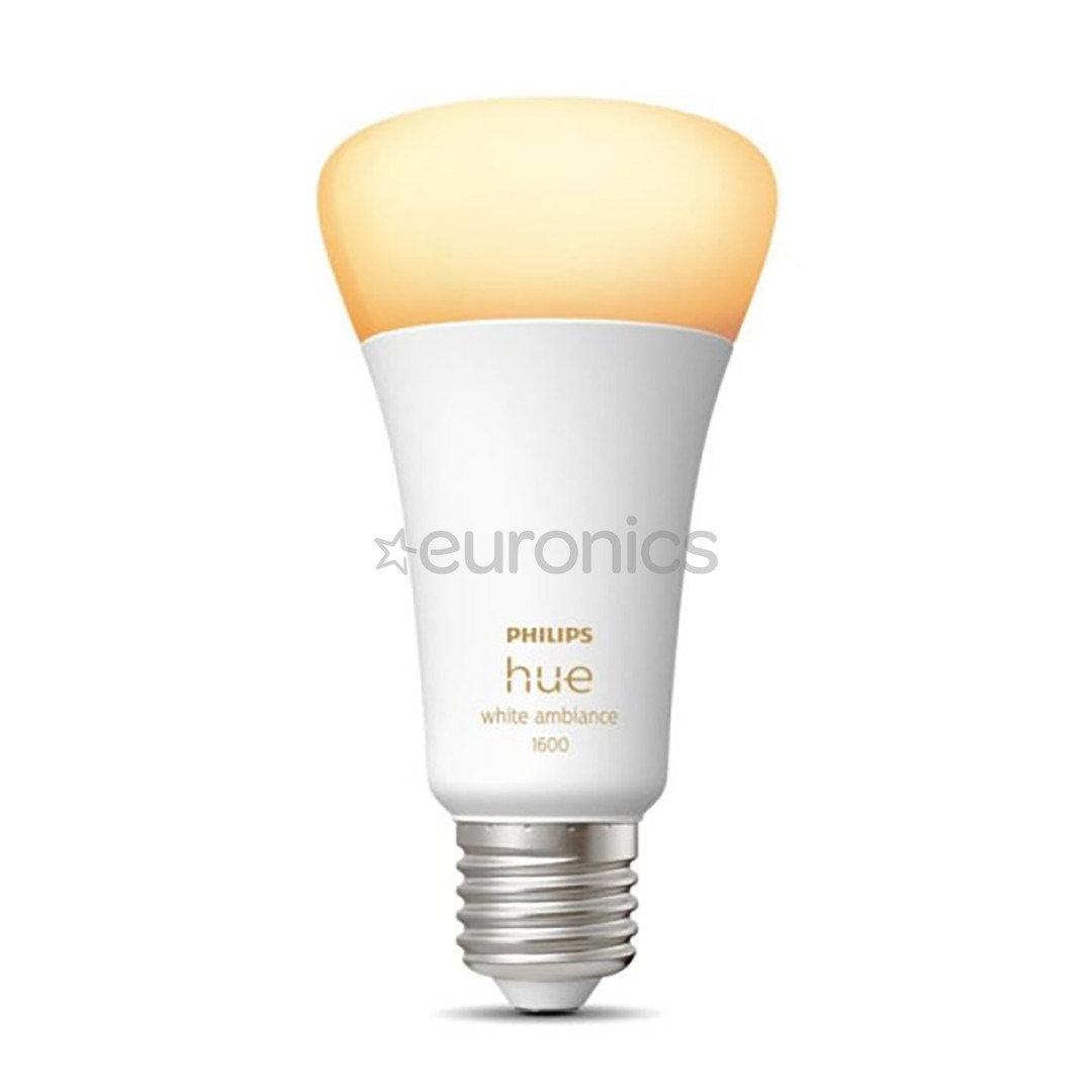 Philips Hue White Ambiance, E27, valge - Nutivalgusti