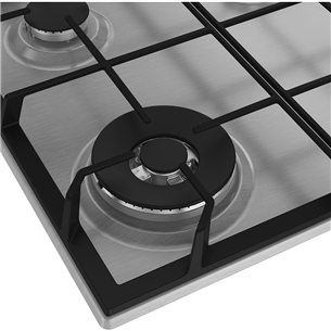 Beko, width 61 cm, stainless steel - Built-in Gas Hob