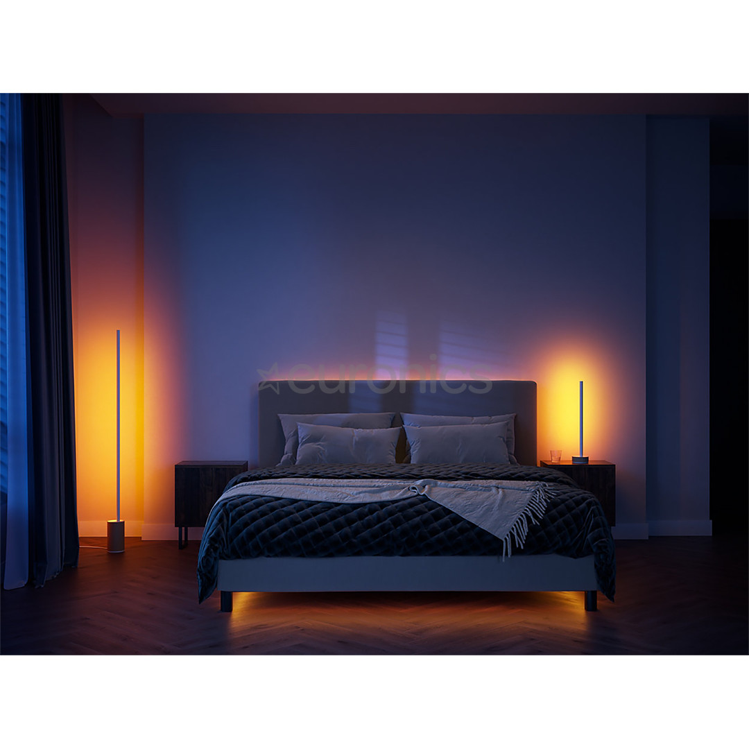 Philips Hue Signe, White and Color Ambiance, EU/UK, белый/дуб - Светодиодная настольная лампа