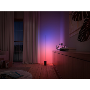 Philips Hue Signe, White and Color Ambiance, must - LED põrandalamp