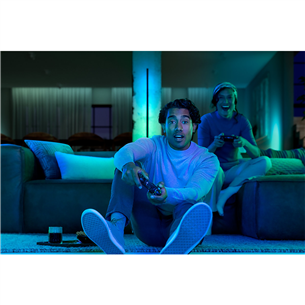 Philips Hue Signe, White and Color Ambiance, must - LED põrandalamp