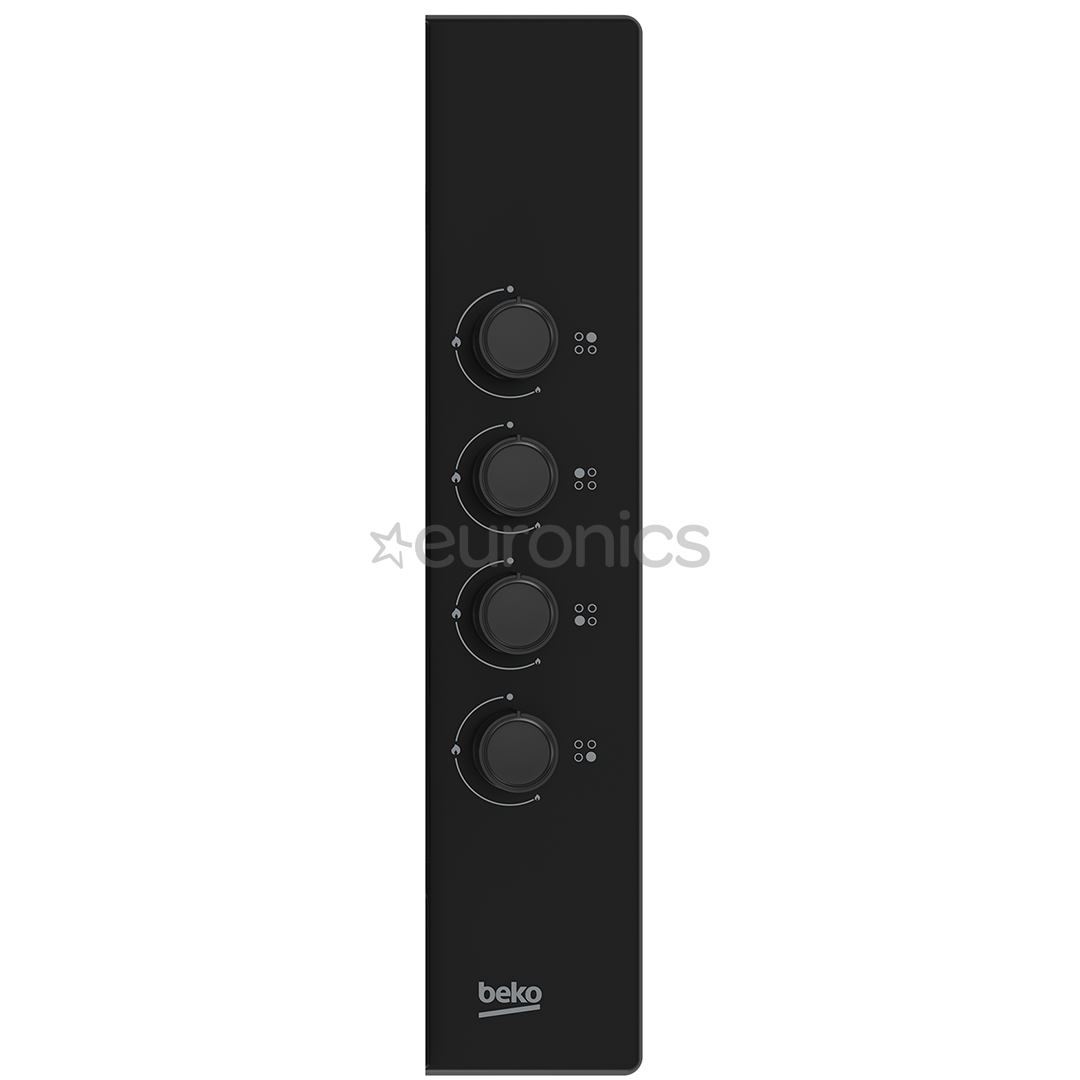 Beko, laius 61 cm, must - Integreeritav gaasipliidiplaat