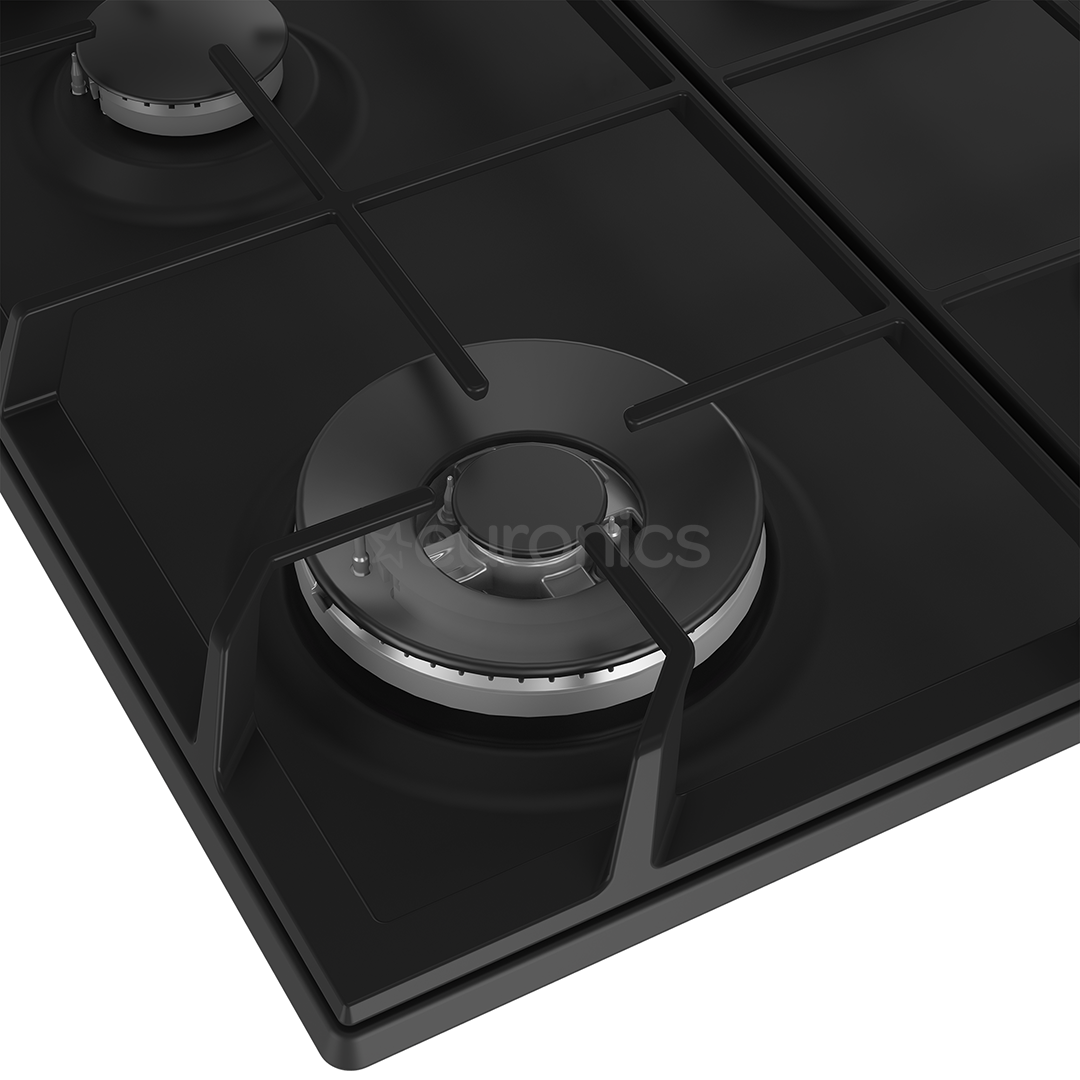 Beko, laius 61 cm, must - Integreeritav gaasipliidiplaat