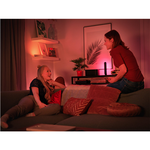 Philips Hue Play Light Bar, White and Color Ambiance, must - Nutivalgusti