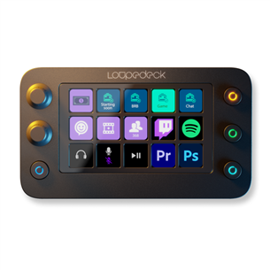 Loupedeck Live S, черный - Контроллер для стриминга 6430070530154