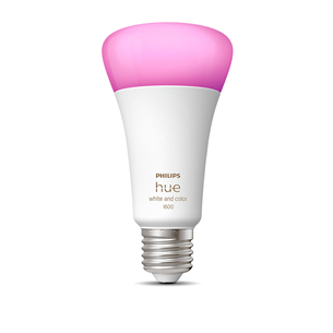 Philips Hue White and Color 1600, E27, белый - Умная лампа