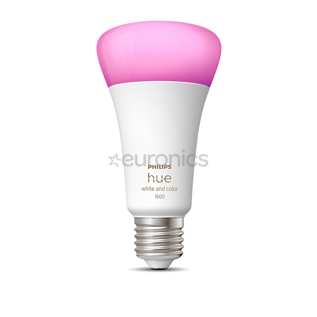 Philips Hue White and Color 1600, E27, valge - Nutivalgusti