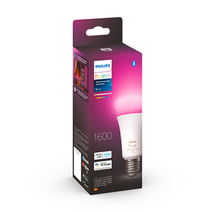 Philips Hue White and Color 1600, E27, white - Smart Light