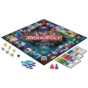 Hasbro Monopoly: Black Panther Wakanda Forever - Lauamäng
