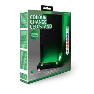 Venom Color Changing LED Stand for Xbox Series X, black - Stand