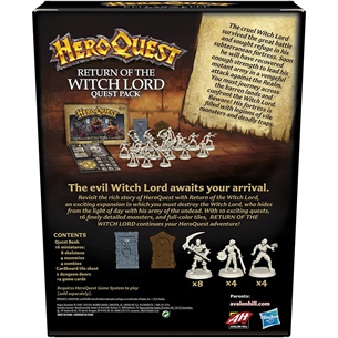 Avalon Hill HeroQuest: Return of the Witch Lord - Lauamängu laienduspakett