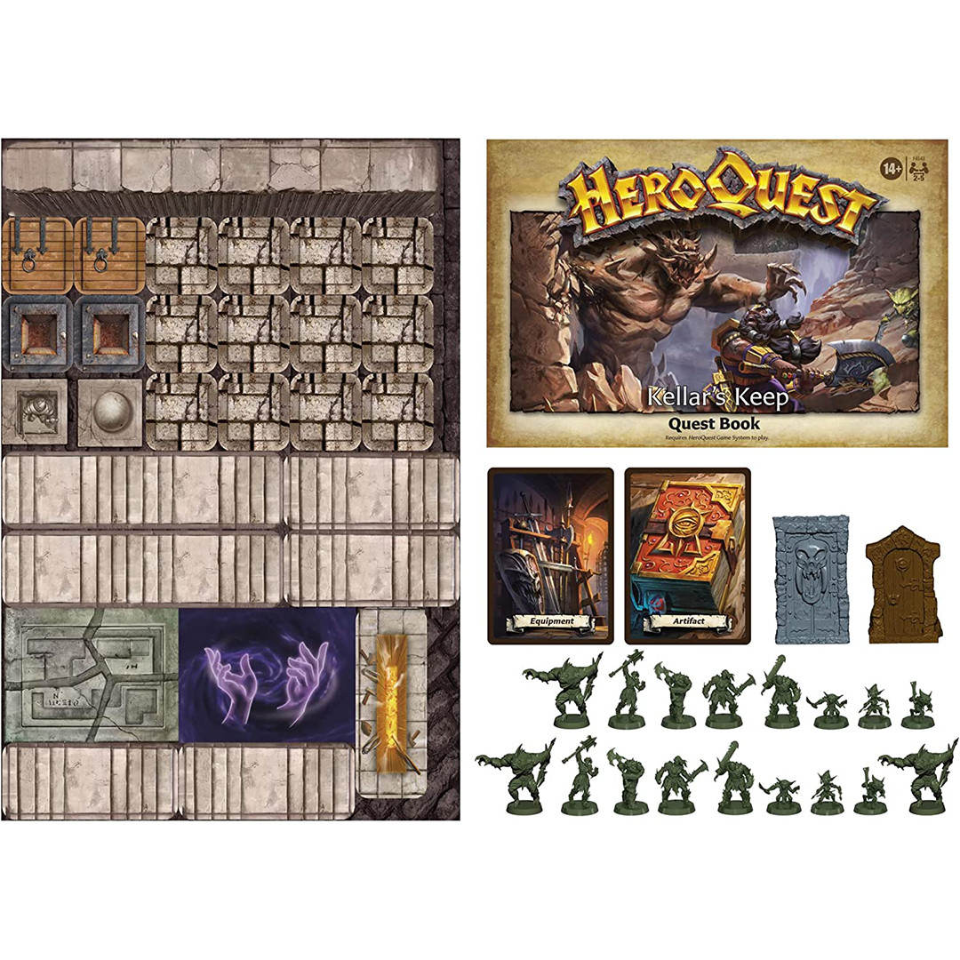 Avalon Hill HeroQuest: Kellar's Keep - Lauamängu laienduspakett