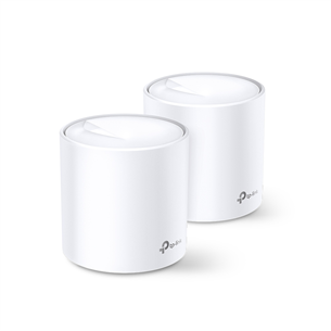 TP-Link Deco X60, WiFi 6, mesh, 2 tükki, valge - WiFi ruuter