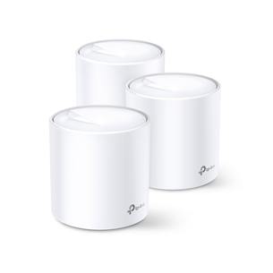 TP-Link Deco X60, WiFi 6, mesh, 3 tükki, valge - WiFi ruuter