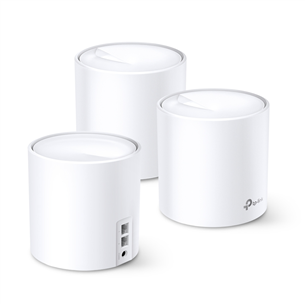 TP-Link Deco X60, WiFi 6, mesh, 3 tükki, valge - WiFi ruuter