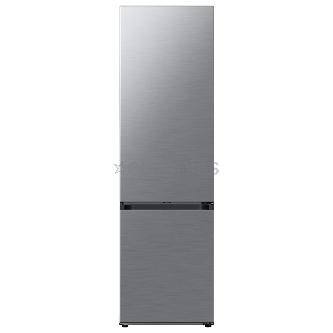 Samsung BeSpoke, 387 L, kõrgus 203 cm, hõbedane - Külmik