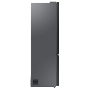 Samsung BeSpoke, 387 L, height 203 cm, black - Refrigerator