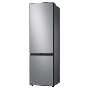 Samsung BeSpoke, 387 L, height 203 cm, stainless steel - Refrigerator