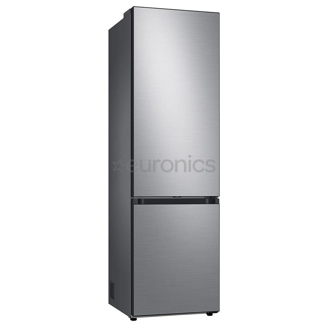 Samsung BeSpoke, 387 L, height 203 cm, stainless steel - Refrigerator