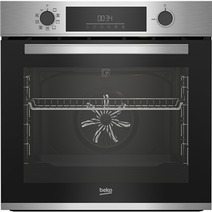 Beko, Beyond, pyrolytic cleaning, 72 L, inox - Built-in Oven