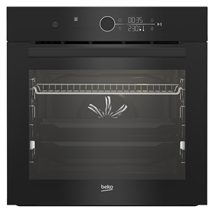 Beko, Beyond, pyrolytic cleaning, 72 L, black - Built-in Oven BBIM17400BP