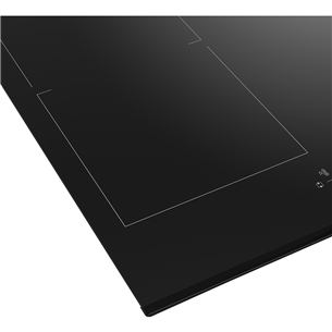 Beko, Beyond, width 58 cm, bevelled edge, black - Built-in Induction Hob