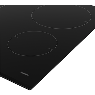 Beko, Beyond, width 58 cm, bevelled edge, black - Built-in Induction Hob