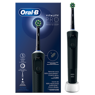 Braun Oral-B Vitality Pro, black - Electric toothbrush