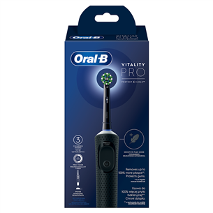 Braun Oral-B Vitality Pro, черный - Электрическая зубная щетка