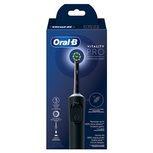 Braun Oral-B Vitality Pro, must - Elektriline hambahari