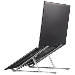 Hama Light Notebook Stand, kokkuklapitav, hõbe - Sülearvuti alus