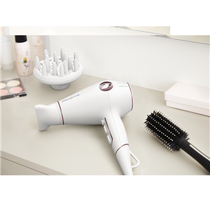 Rowenta Volumizer, 1800 W, white – Hair dryer