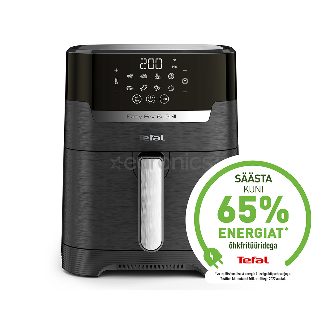 Tefal Easy Fry & Grill, 4.2 L, 1400 W, must - Kuumaõhufritüür