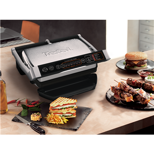 Tefal Optigrill+ Initial, 2000 W, roostevaba teras - Lauagrill